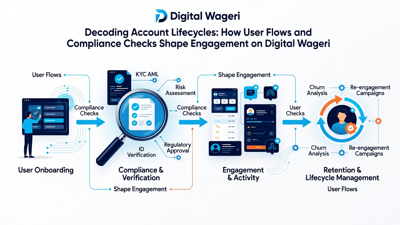 Flowchart showing how compliance checks integrate with user activity and retention on betting sites