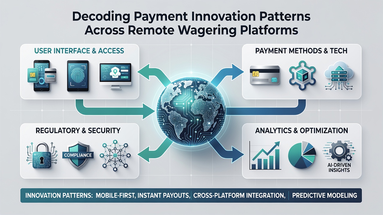 Detailed view of secure transaction flows and innovation patterns in virtual betting systems