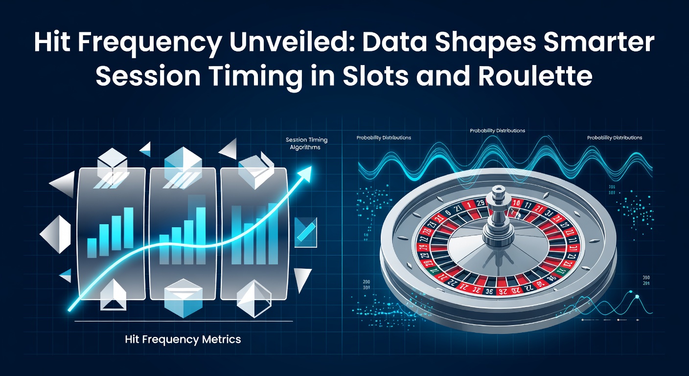 Colorful graph displaying hit frequency patterns in slot machines, with peaks and troughs over multiple sessions