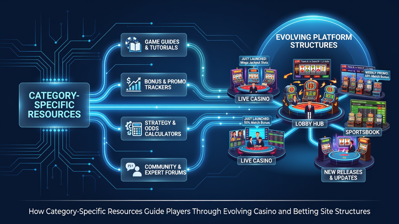 Detailed breakdown of casino resource categories displayed on a tablet interface