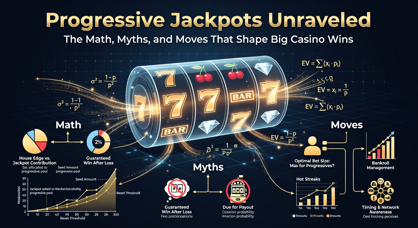 Vibrant slot machine displaying a massive progressive jackpot counter climbing into the millions, lights flashing in a bustling casino floor