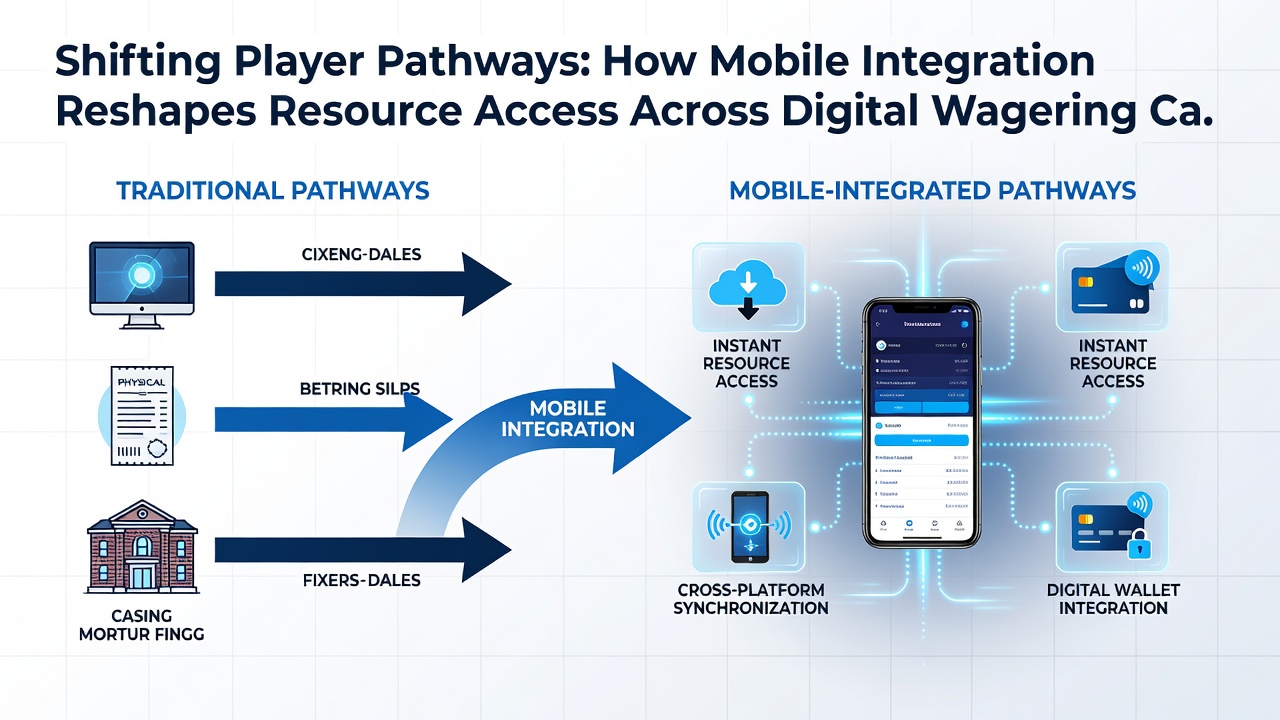 Analytics dashboard showing mobile versus desktop resource distribution trends in digital wagering