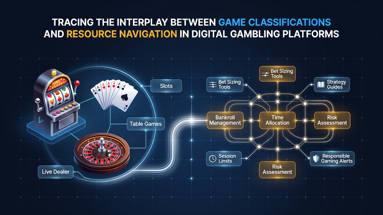 Close-up of game filtering options and category navigation on a digital casino platform